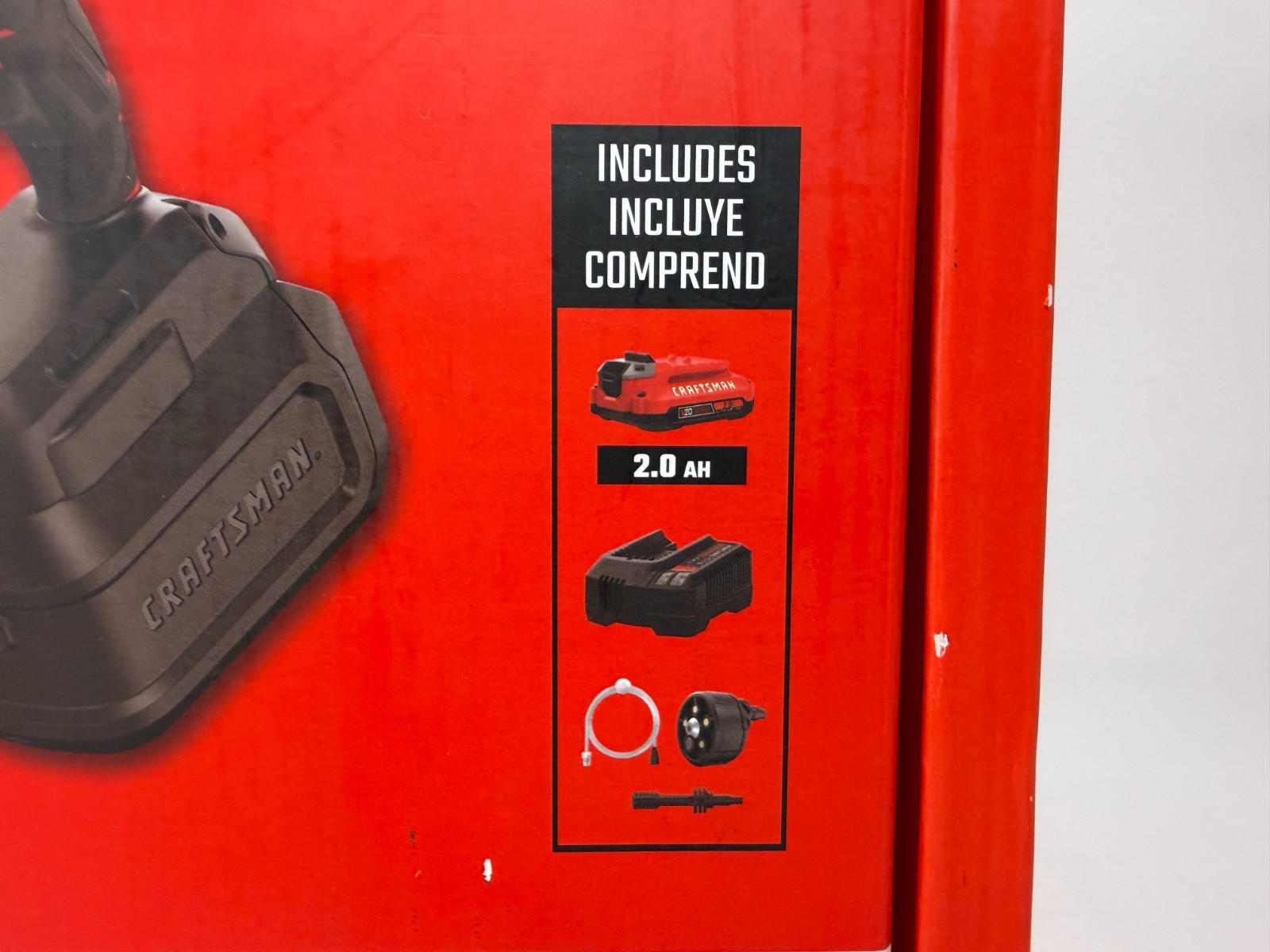 CRAFTSMAN V20 Cordless 350 MAX PSI Power Cleaner (BATTERY AND CHARGER INCLUDED)