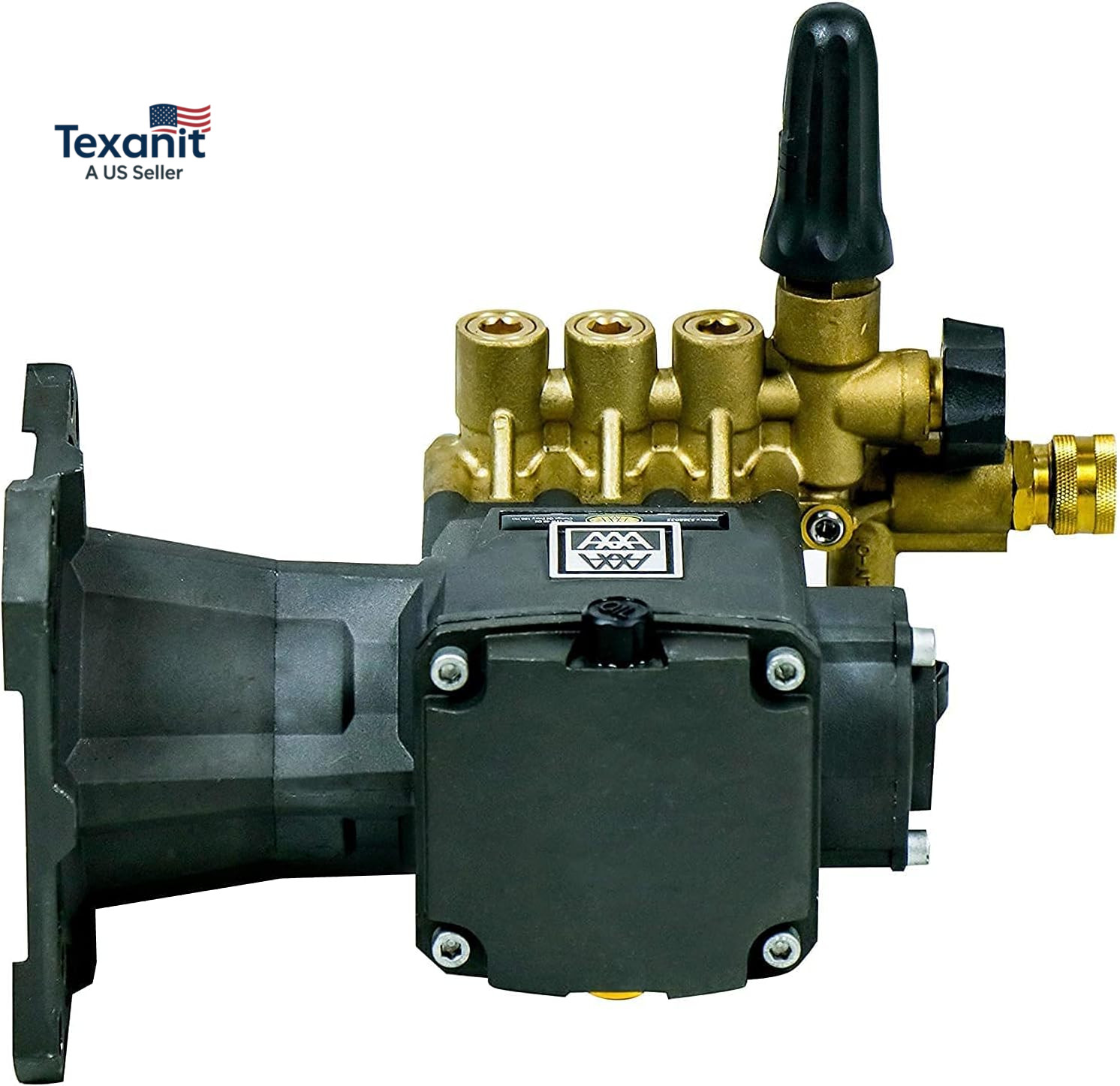 90039 Horizontal Triplex Plunger Replacement Pressure Washer Pump Kit, 4000 PSI,