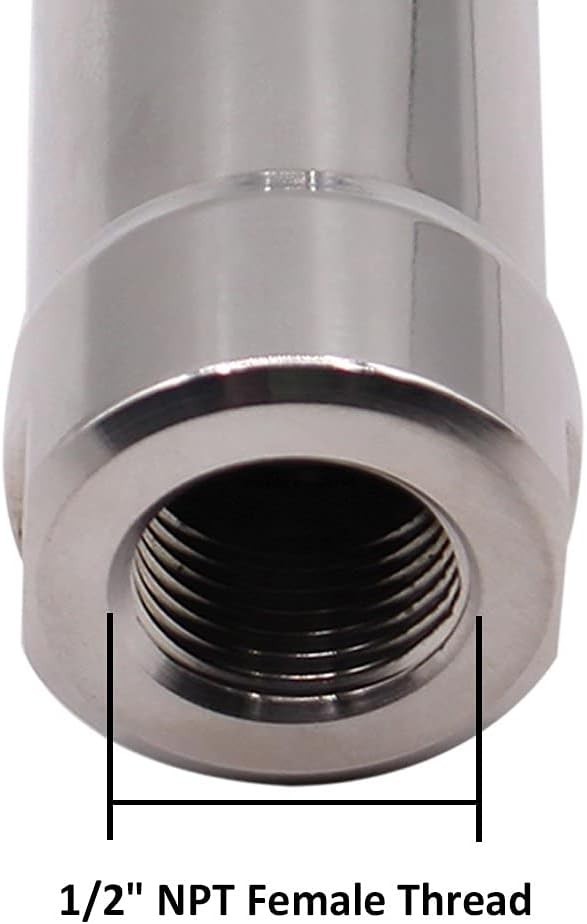 Rotary Spray Ball NPT Female CIP Tank Cleaning Ball 360° Spray Pattern, Stain…