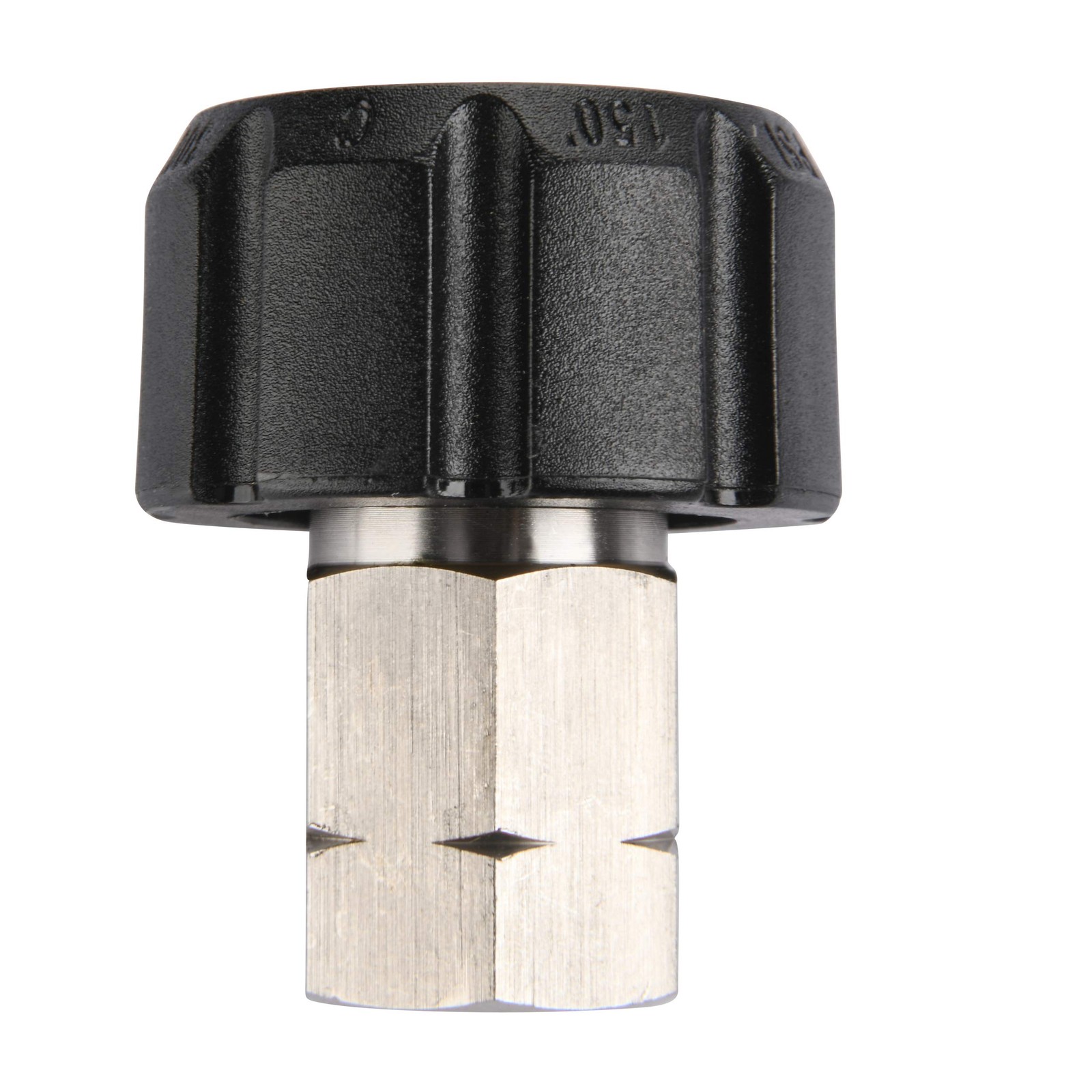 Tool Daily Pressure Washer Adapter, Female Metric M22 to 1/4 Inch NPT Fitting,