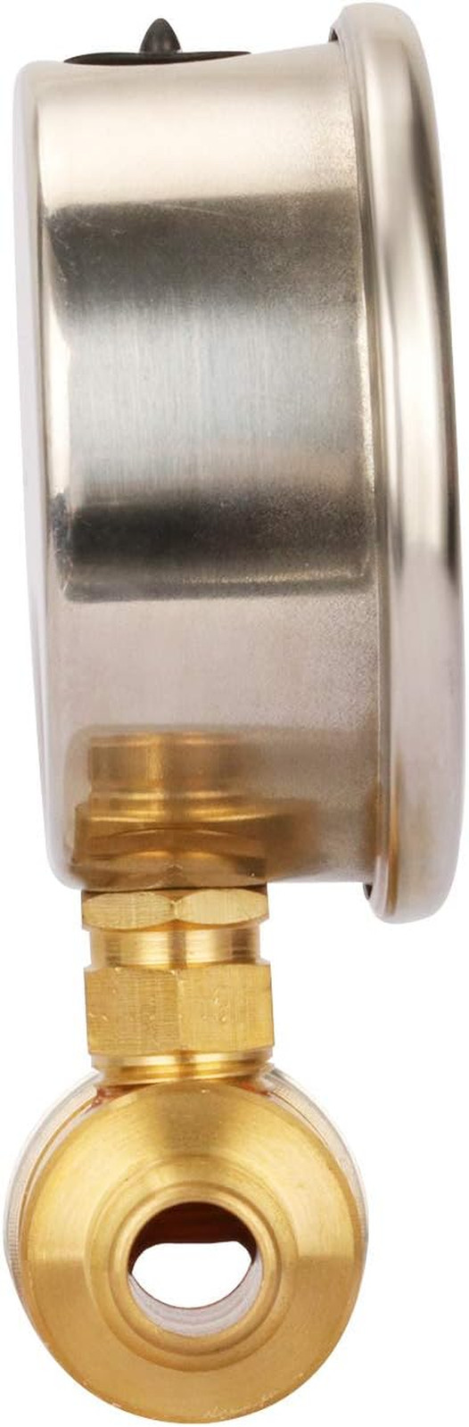 2-1/2″ Pressure Washer Pressure Gauge Kit 3/8 Inch Quick Connect 0-5000 PSI Glyc
