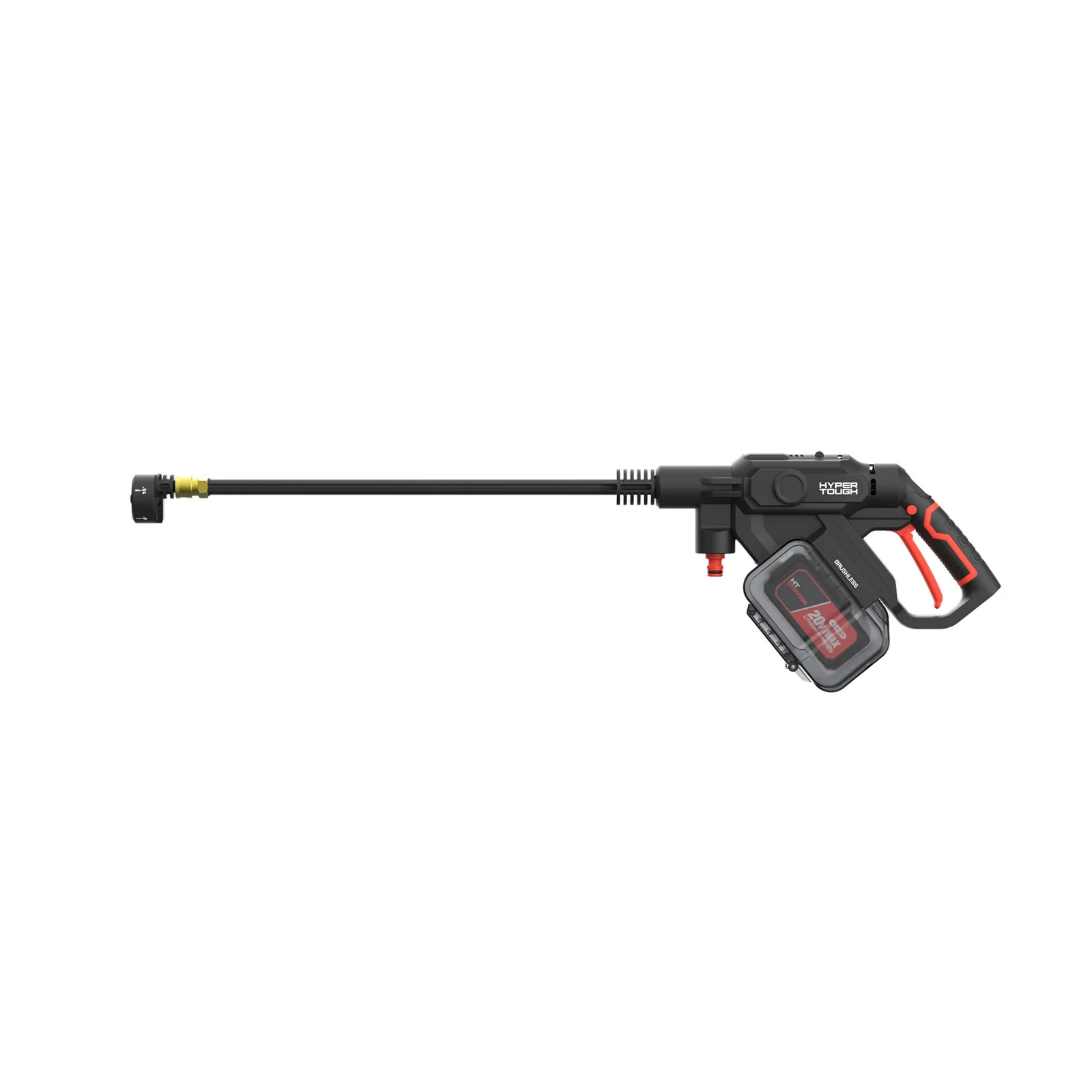 Hyper Tough 710 PSI 20V Brushless Cordless Portable Pressure Cleaner with 20V Ma