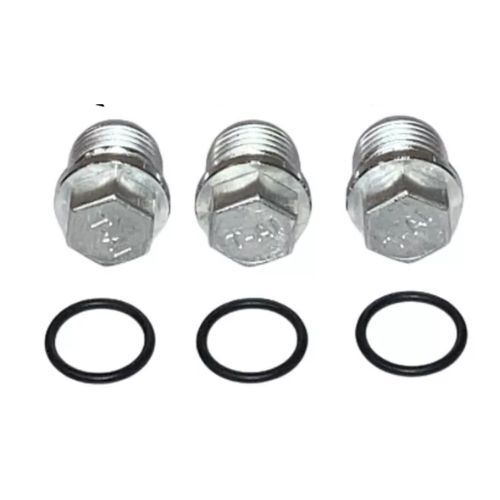 AR2841530 Set of 3 Check Valve Caps With O Rings Fits AR North America RMV RMW