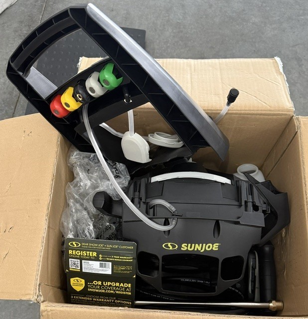 SUN JOE SPX3000 2030 PSI ELECTRIC PRESSURE WASHER – OPEN BOX