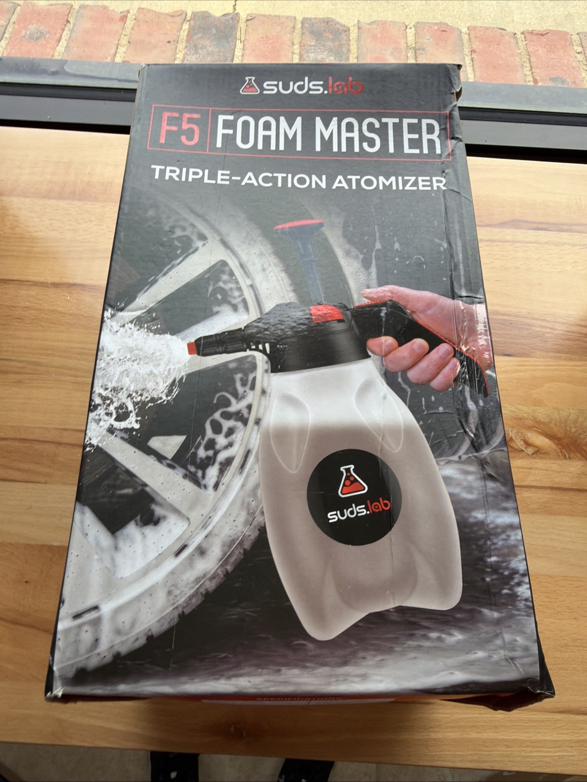 Suds Lab F5 Foam Master – Triple-Action Pump Foam Sprayer with 3 Nozzles, Cor…