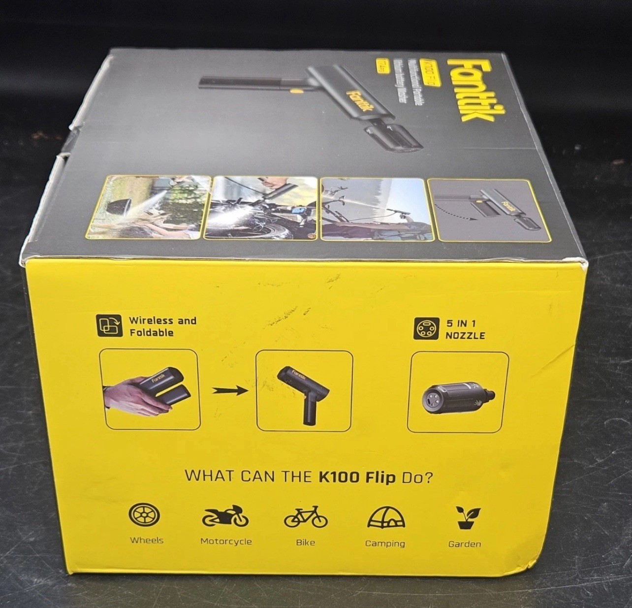 Fanttik K100 Flip Portable Cordless Sprayer Foldable Pressure Washer
