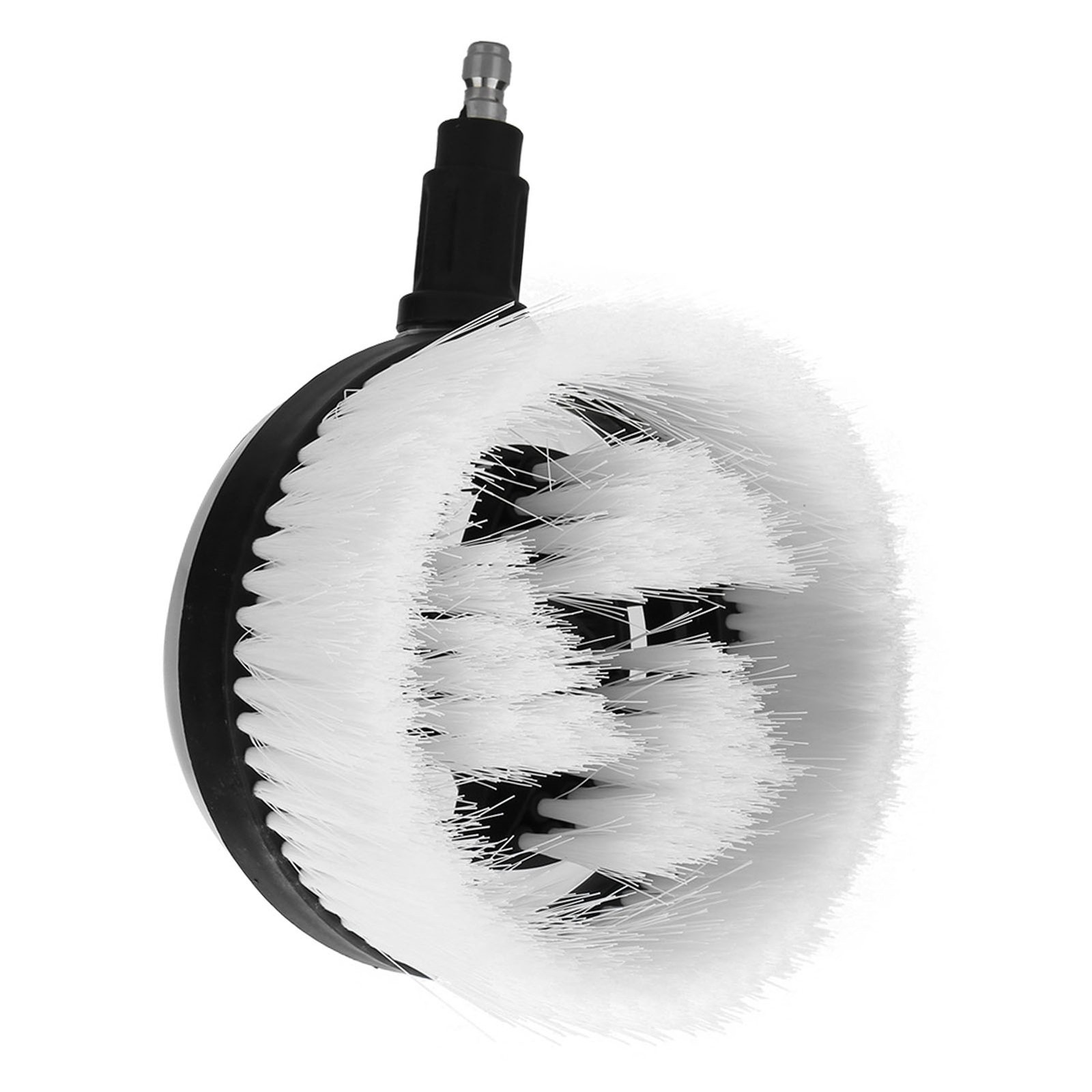 Rotary Wash Brush 360°s Fan shaped for High Pressure Water Gun 1/4 Quick NY