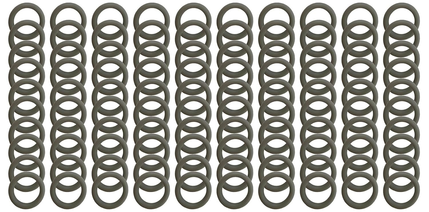 Reliable 3/8″ Grey O-Rings – 100-Piece Seal Kit for Pressure Washer Efficiency