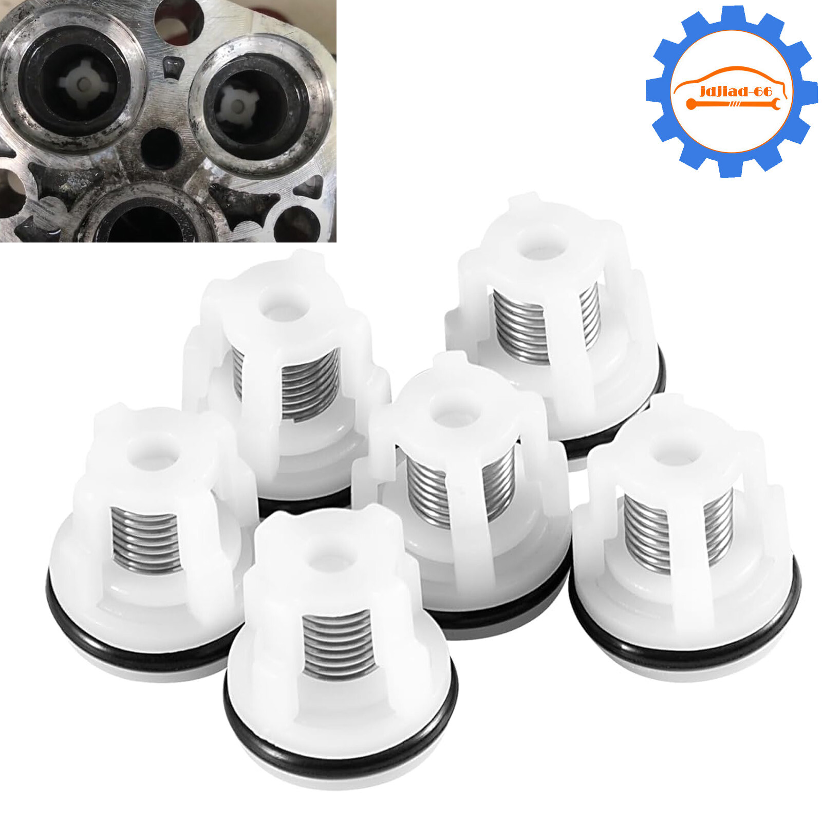 6pack AR2233 Check Valve Kit for Annovi Reverberi RMV RMW Pressure Washer Pumps