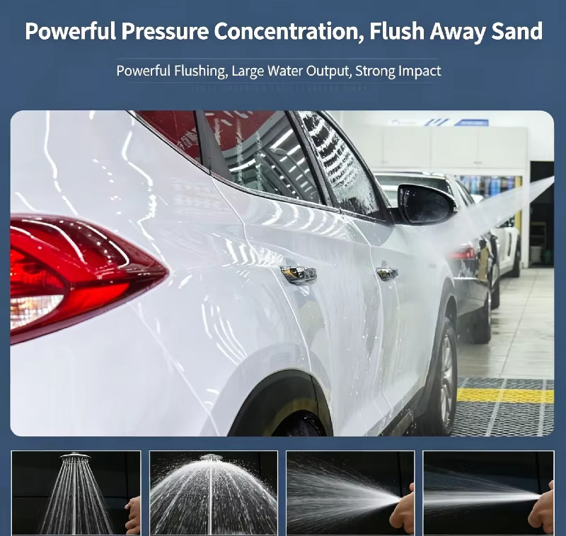High Pressure Car Wash Water Gun Spray Nozzle Portable Washer for Auto