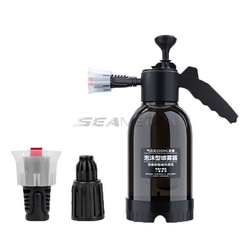 2L Car Cleaning Wash Foam Lance Cannon Hand Pump Foam Sprayer Gun Soap Bottle**