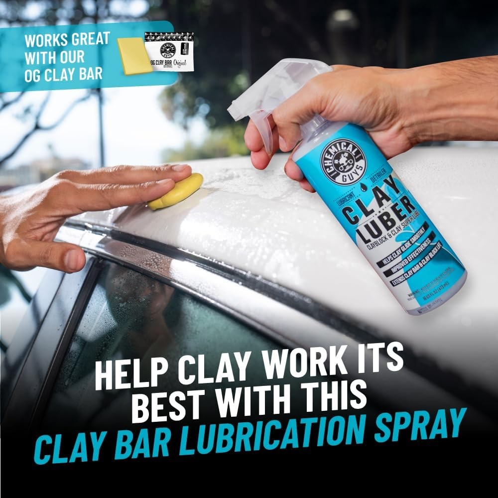 Chemical Guys Complete Clay Kit, Paint Restoration Kit for Cars, Trucks, SUVs, &