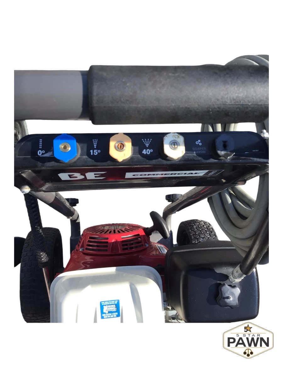BE Power Equipment B3013HCS 3,000 PSI – 5.0 GPM Gas Pressure Washer (FVS034070)