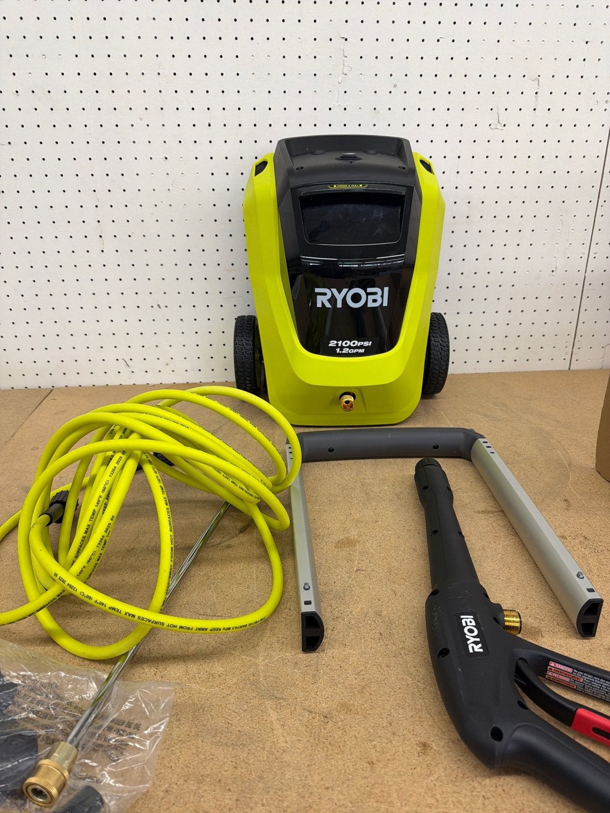 RYOBI 2100 PSI 1.2 GPM Cold Water Corded Electric Pressure Washer with Foamer