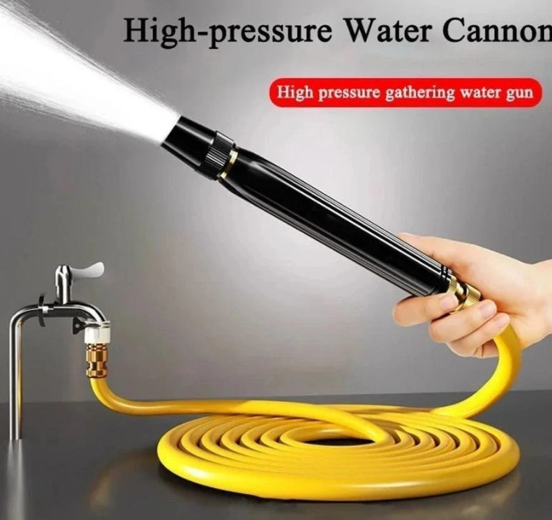 High Pressure Hose Nozzle Water Gun for Car Wash Garden Pressure Booster 2Pack