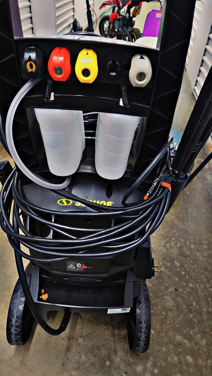 Sun Joe SPX3000 Electric Pressure Washer 2030 PSI 1.2 GPM Dual Soap Tanks