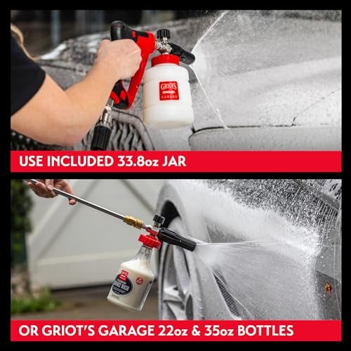 Griot’s Garage The BOSS for Car Washing and Detailing, Pressure Foam Cannon