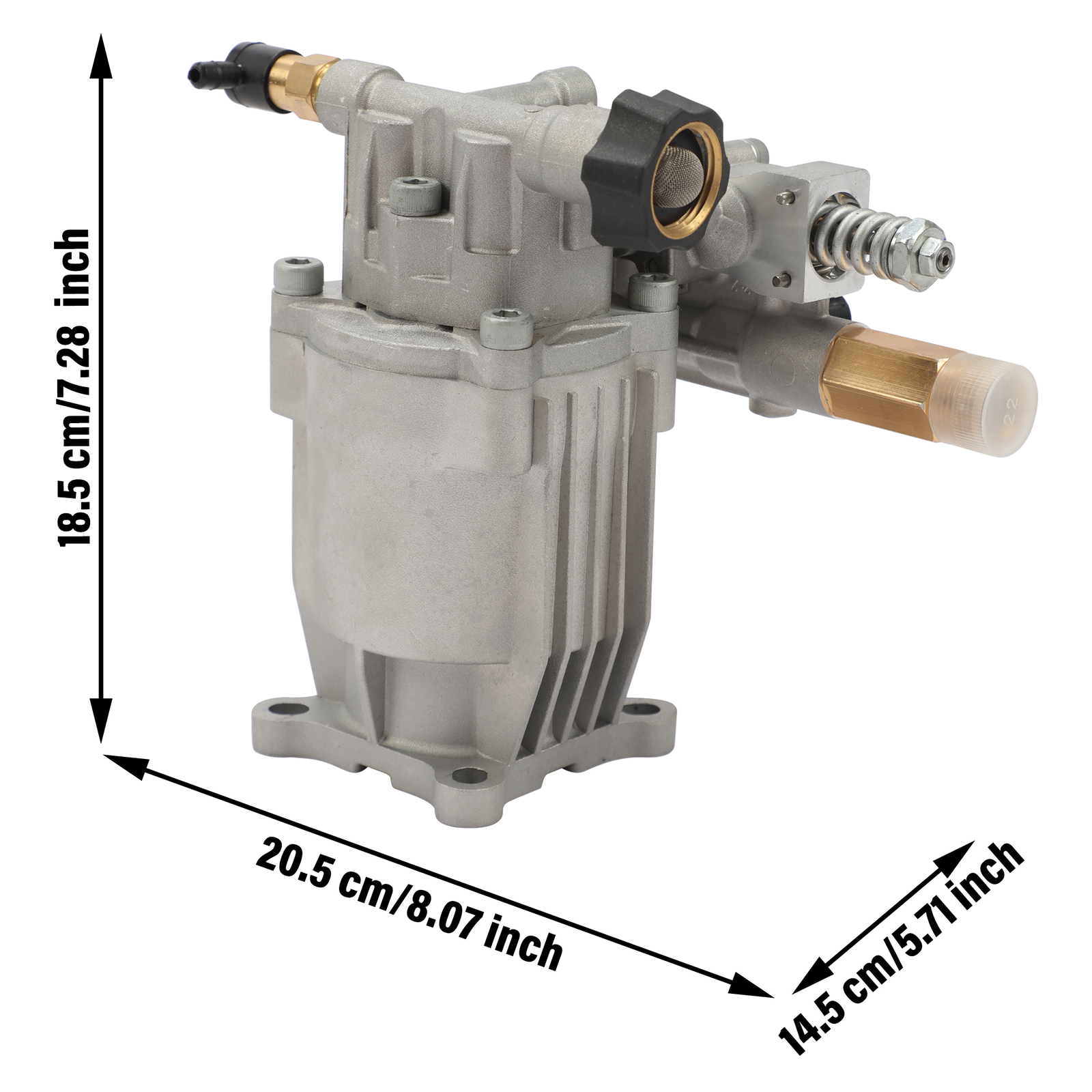 Technologies 90028 PRESSURE WASHER PUMP 3300 PSI 2.4 GPM 3/4″ SHAFT