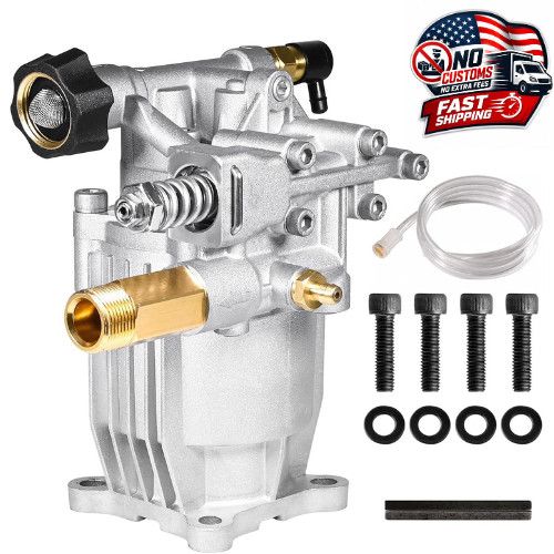 3/4” Pressure Washer Pump 2600-3000 PSI 2.5 GPM OEM Replacement for Honda GC16