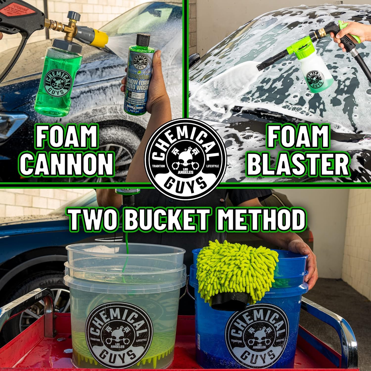 Car Wash Snow Foam Shampoo Pressure Washer Jet Gun Soap Cleanser Cannon 16 Oz