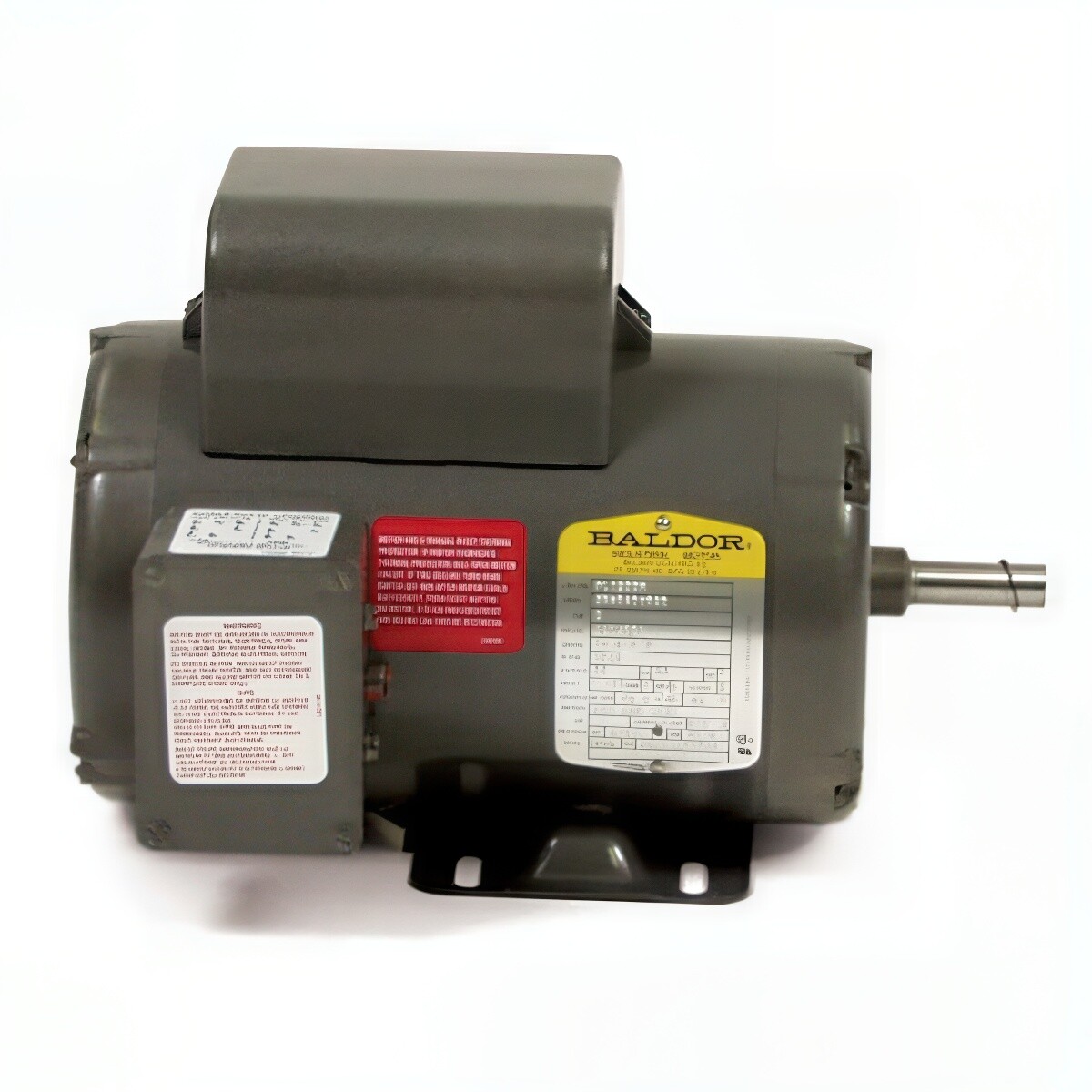 Baldor Motor 5.0 HP, 200V 1 PH, 3450 RPM, 56CZ Frame