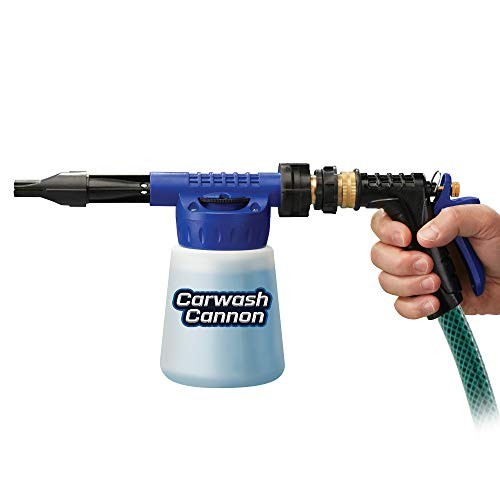 Carwash Cannon Foam Blaster Nozzle Gun for Car, Truck, Boat & More – 5 Small