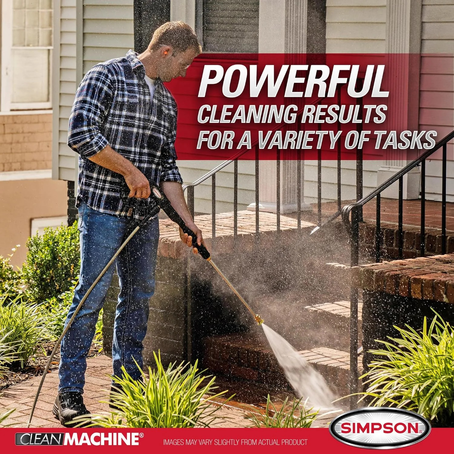 Simpson Cleaning 3200 PSI Gas Pressure Washer, 2.5 GPM Residential Power Washer