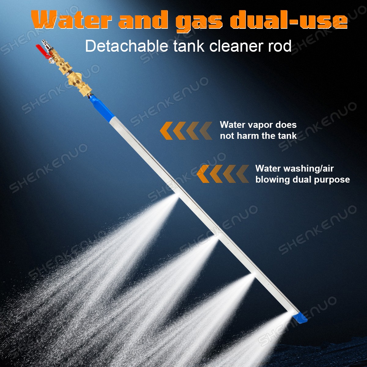 Car Radiator Cleaning Wand for Pressure Washer 23.62″ Radiator Flush and Cleaner