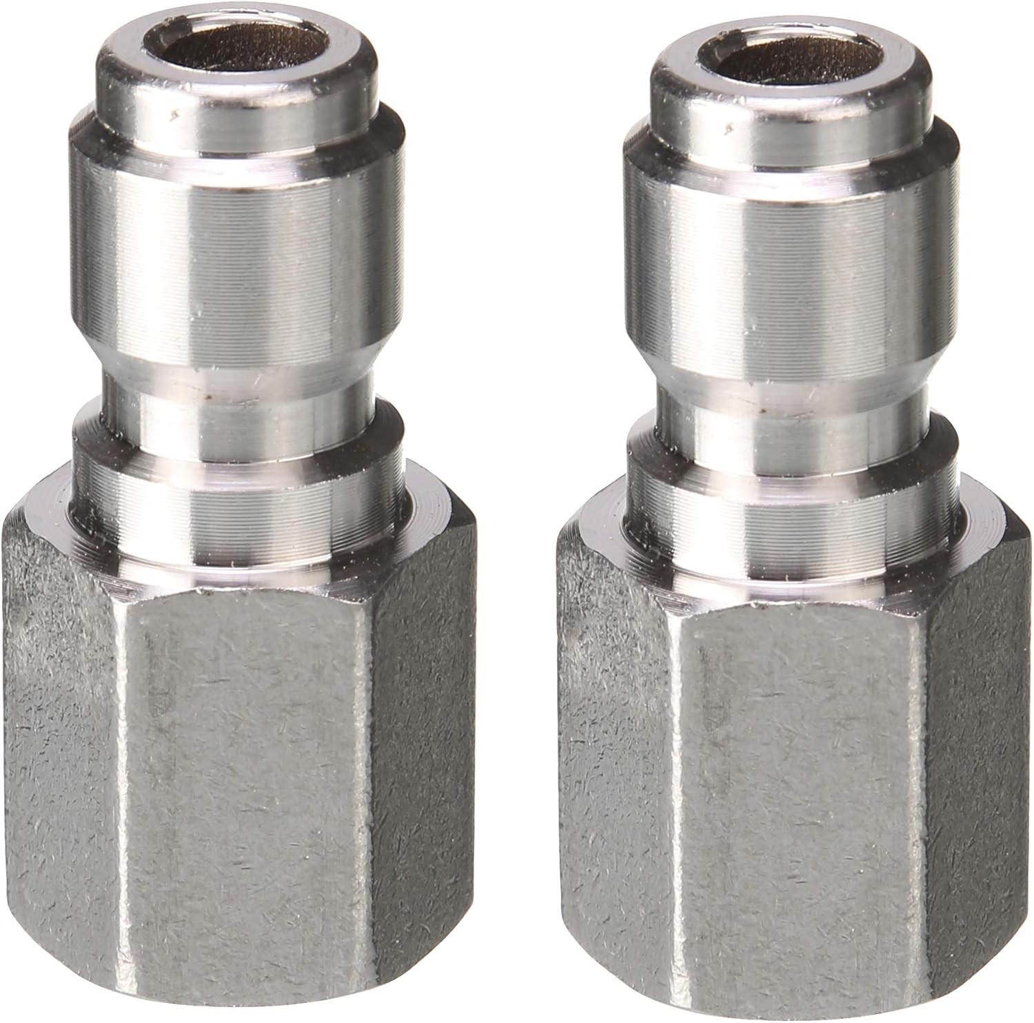 Pressure Washer Coupler 1/4″ Female NPT to 1/4″ Quick Connect | Plug Stainless