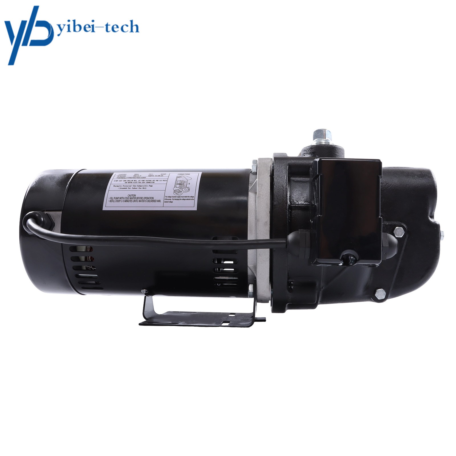 SWS75-3/4 HP Heavy Duty Cast Iron 115/230V Shallow Jet Well Pump – Up to 510GPH