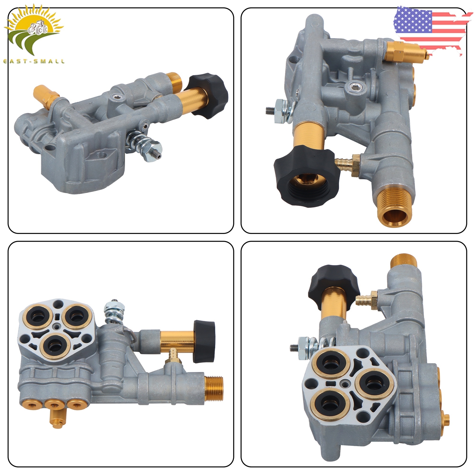 Cleaning Manifold 7108366 510020 520006 for Simpson Pressure Washer Pump