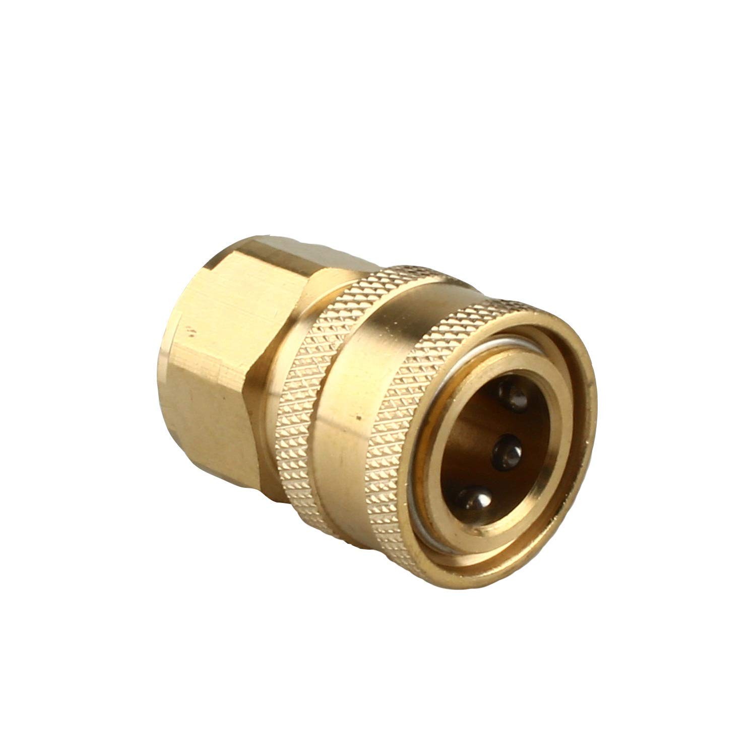 Pressure Washer Adapter Set,M22 Female Thread Fitting, 3/8″ Quick Connect kit…