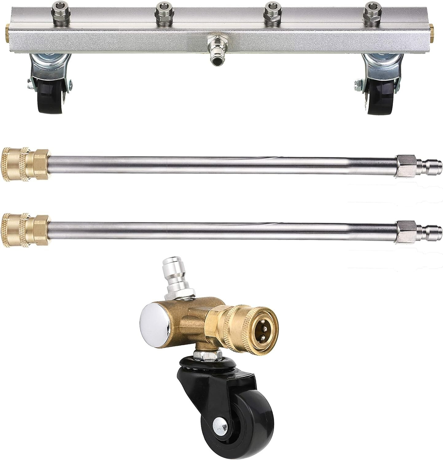 Professional Undercarriage Cleaner – 4000 PSI – Swivel Wheel & Extension Wand