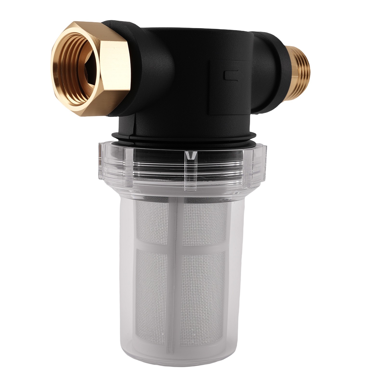 3/4″ Garden Hose Water Filter for Pressure Washer Inline Thread 100 Mesh Brass