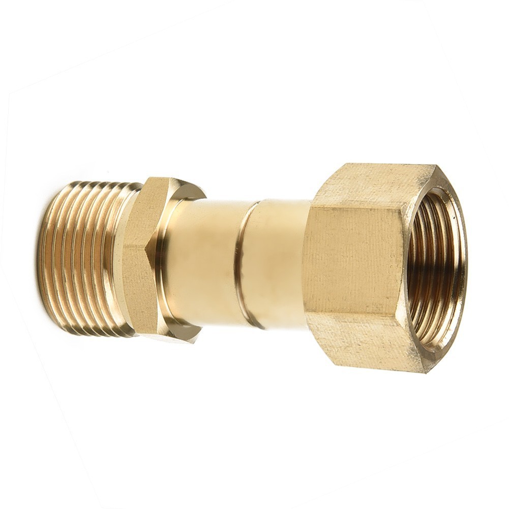 Useful Swivel Joint Tool 14mm Thread 360 degree Brass Connector Copper