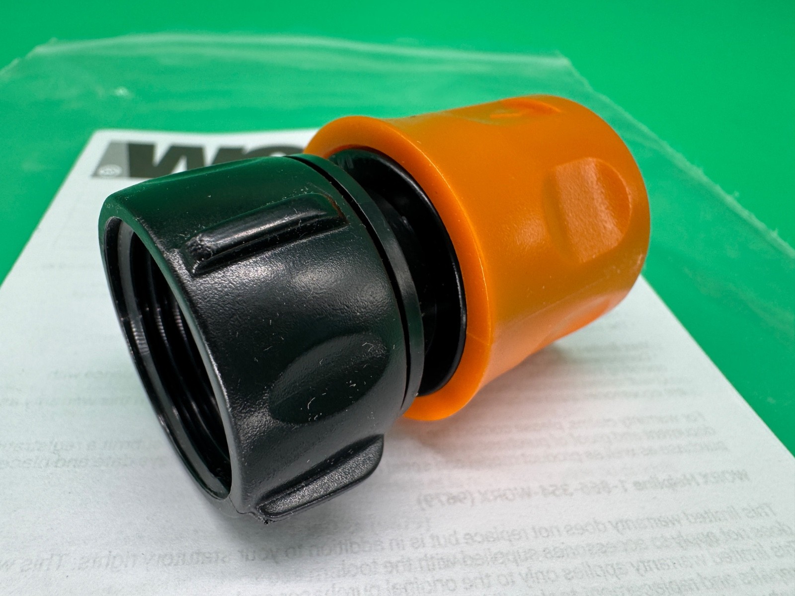GENUINE! WORX HydroShot Pressure Washer REPLACEMENT HOSE QUICK CONNECT ADAPTER