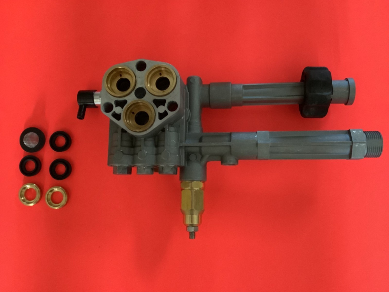 Pressure Washer Pump Head Assembly Compatible with AR43361 AR Pump parts READ