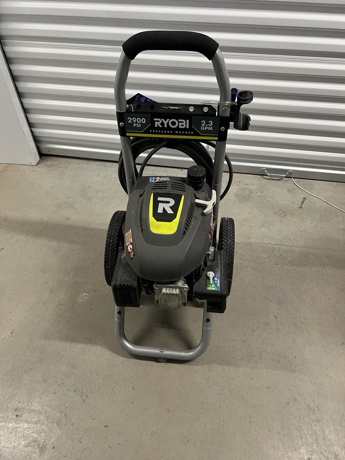 Ryobi RY802925VNM Cold Water Gas Pressure Washer, 2.5 GPM, 2900 PSI