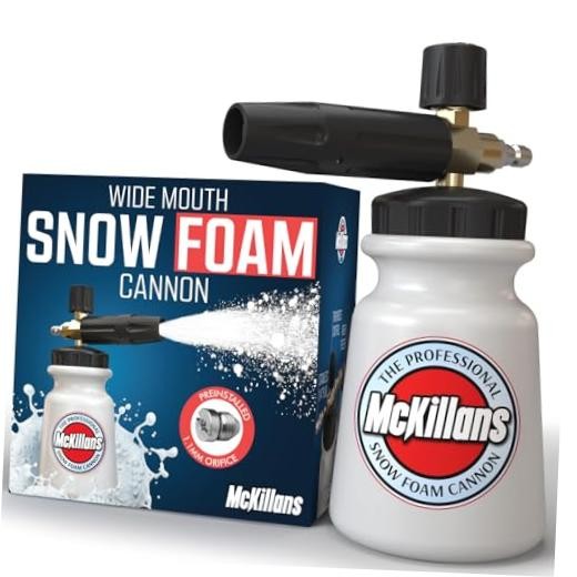 Foam Cannon for Pressure Washer (Wide Mouth) – Car Wash Snow Wide Mouth Bottle
