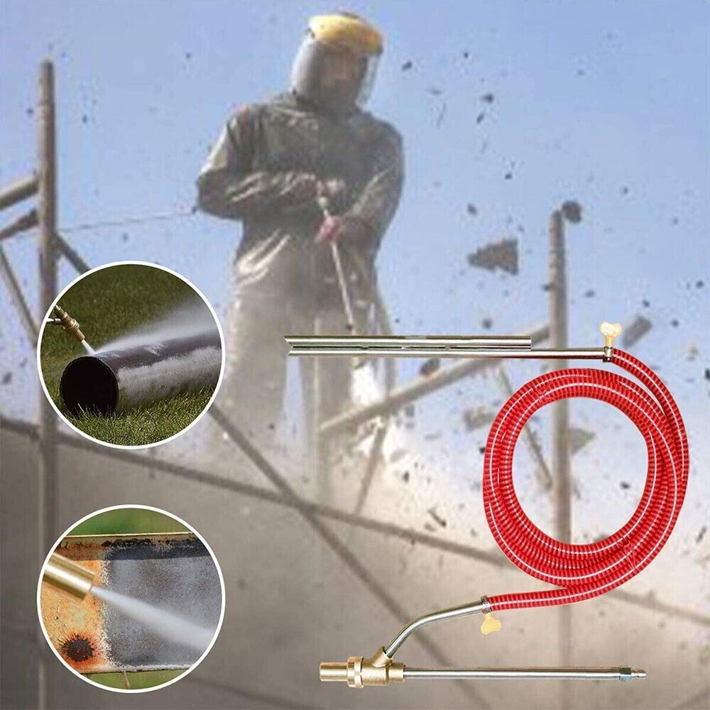 5000 PSI Sandblasting Kit for Pressure Washer Sand Blaster Attachment Power
