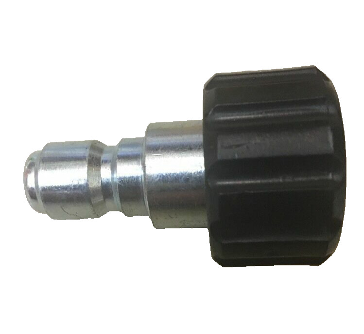 MTM Hydro 3/8″ Quick-Connect Plug With M22 x 14mm Female End – Karcher Style