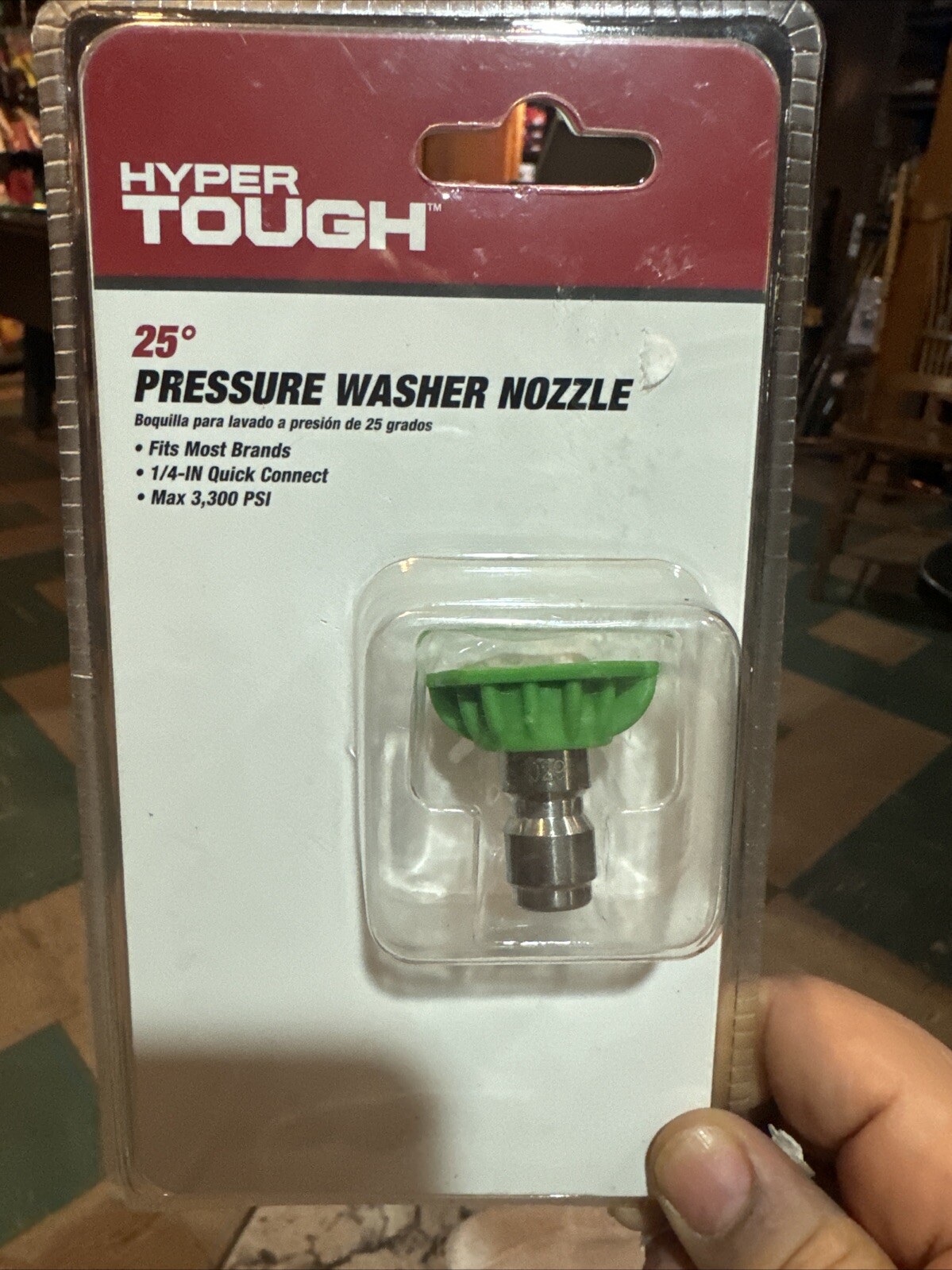 Hyper Tough 25 Degree Pressure Washer Nozzle
