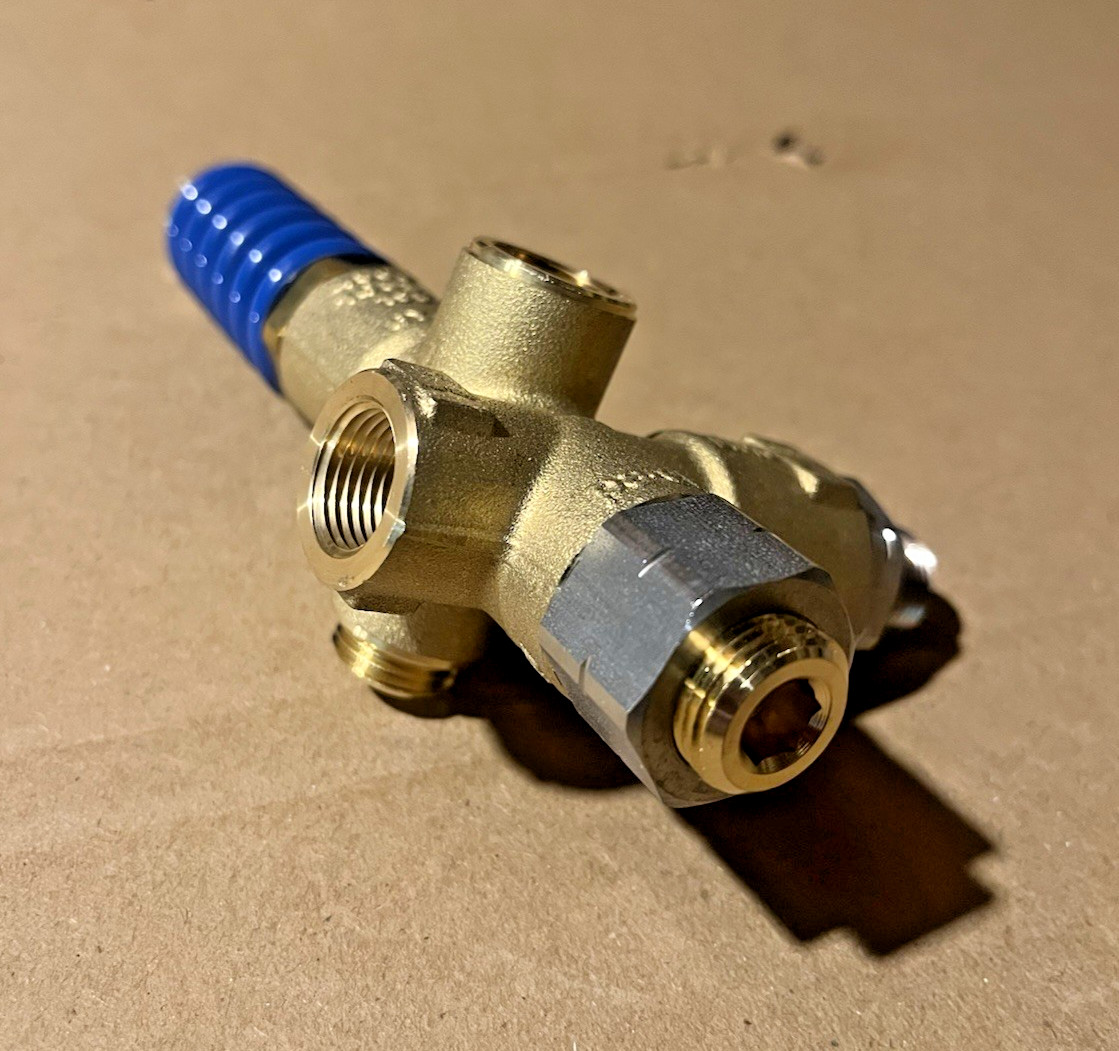 4KHP Pressure Washer Bypass Unloader Valve 3/8” Inlet/outlet Ports 10gpm 4500psi