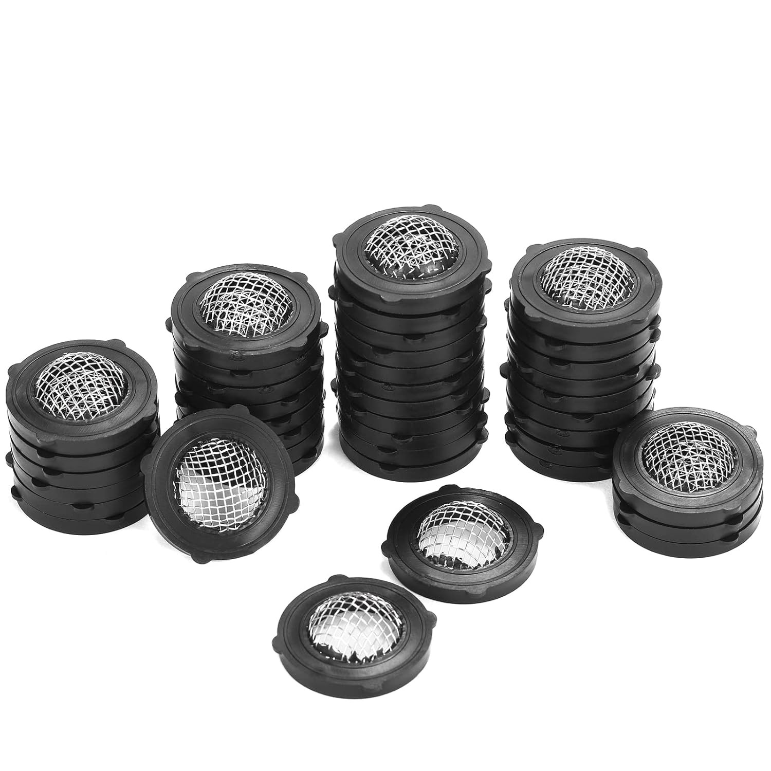20 Pieces Stainless Steel Filter Hose Washers Inlet Hose Screen Washer Repair Ki