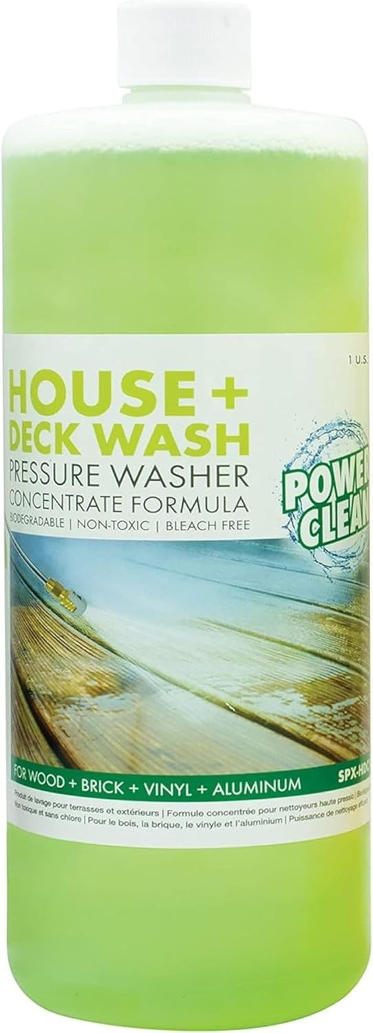 3-Pack Pressure Washer Concentrate Multi-Scent 1 Gal Each – House & Deck Wash