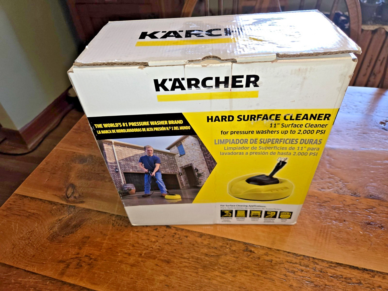 Karcher 11″ Hard Surface Cleaner Attachment for Pressure Washer – NEW In Box.