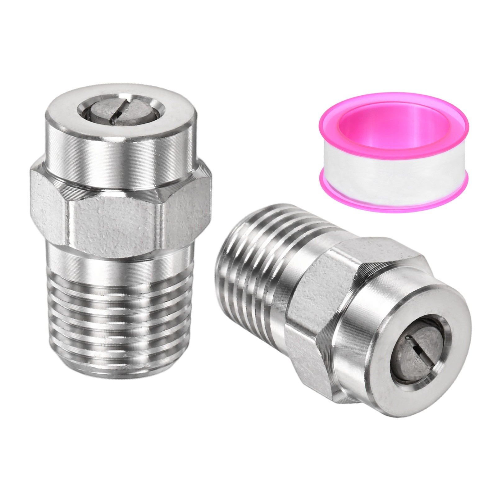 1/4″ NPT 40° Surface Cleaner Tip [2PCS] – Pressure Washer Nozzles [0.977MM Pore]