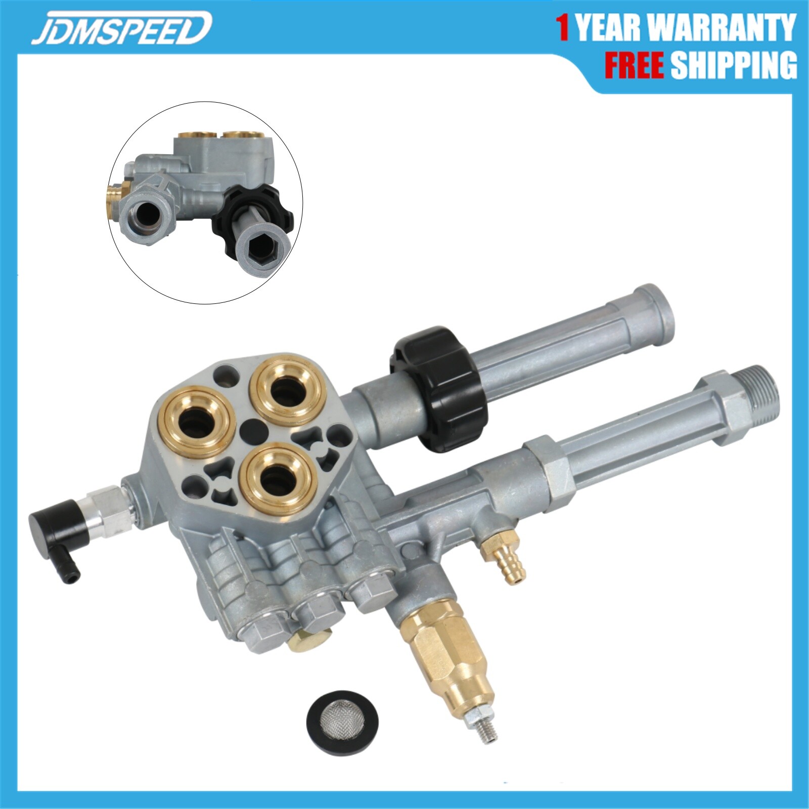 Complete Pump Head For SRMW2.3G28 & SRMW2.4G28 Model Pumps Only
