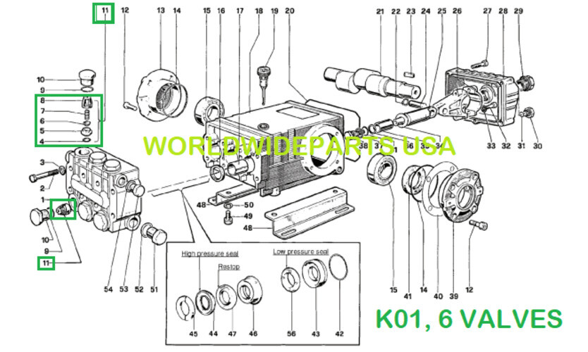 Check VALVE KIT 1-0001, 103001G, 726338, 87027980, 8.702-798.0 Free Shipping
