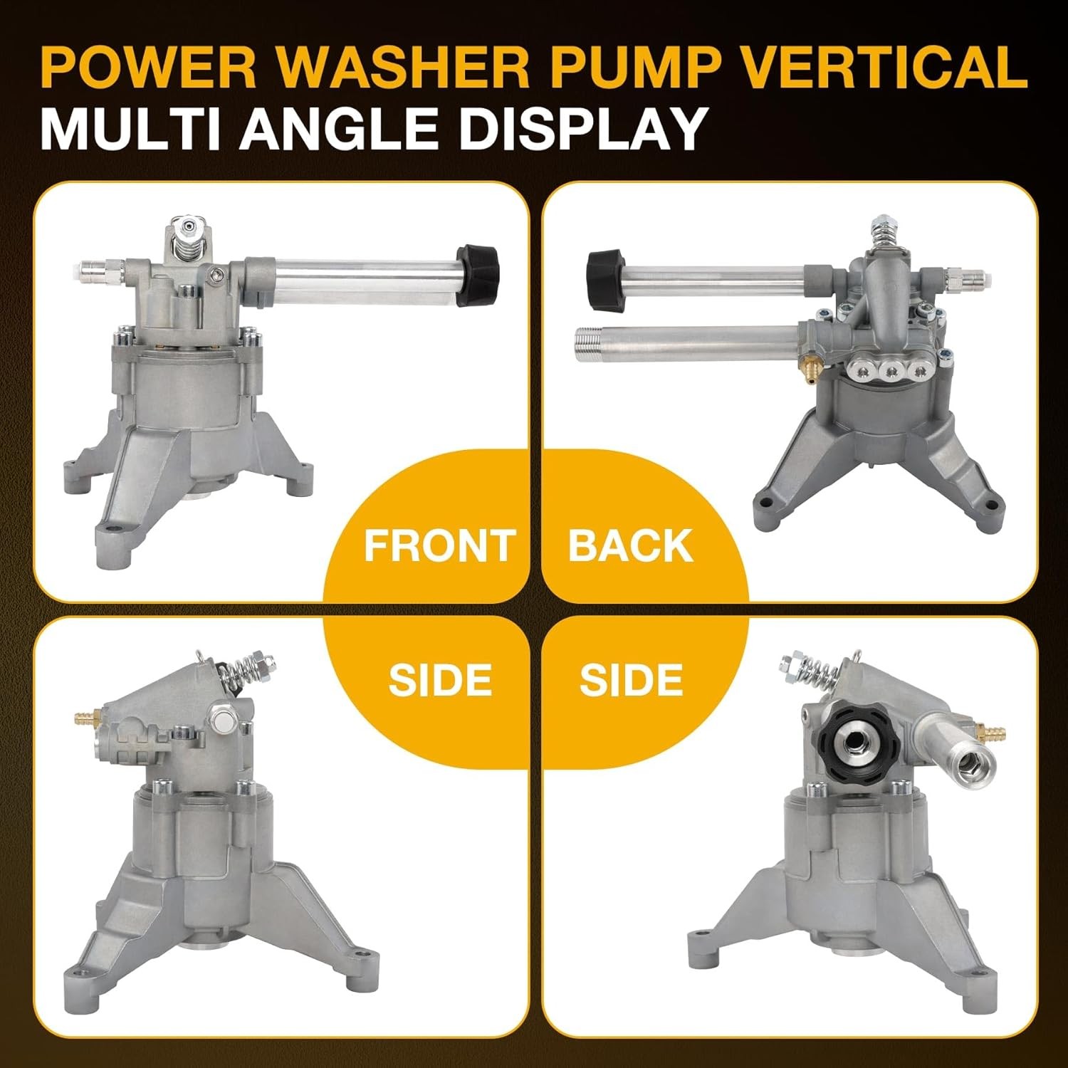 7/8″ Shaft 2600–3000 PSI 2.2–2.5 GPM Pressure Washer Pumps For AR SRMW22G26-EZ